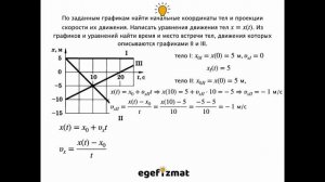 Как найти место и время встречи тел | Кинематика