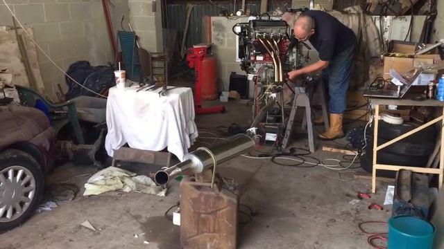 BMW k1100 16vmini engine. Tuning and mapping. Playing around смотреть онлайн