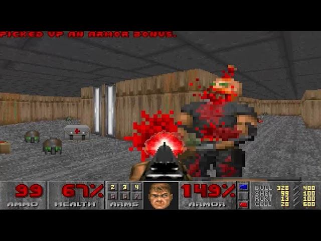 Doom (Walkthrough) - Episode 1: Knee-Deep in the Dead | Map 6: Central Processing