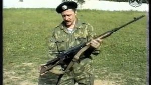 Стрельба с использованием ремня АК, СВД