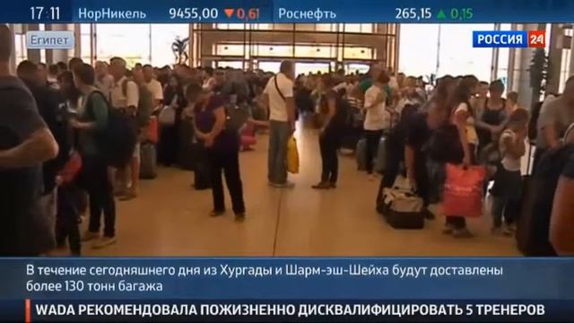 Сложная ситуация в отелях Египта! смотреть онлайн