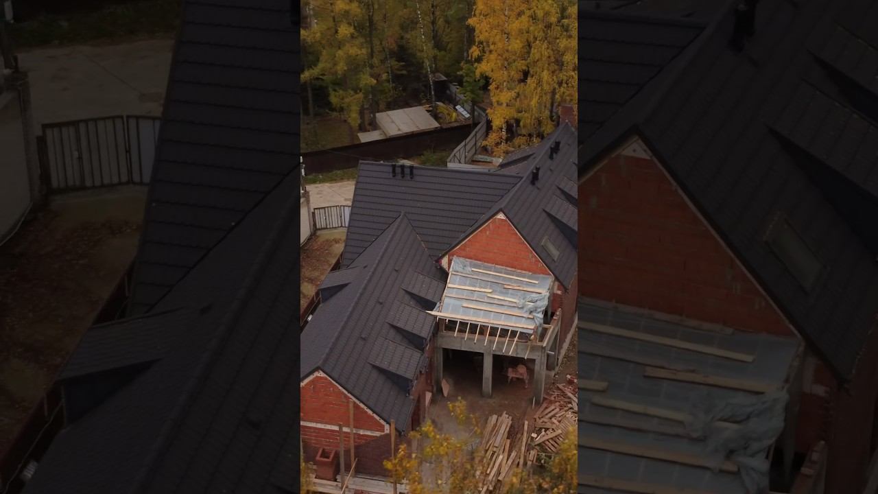 Построили ОГРОМНЫЙ ДОМ  #строительнаякомпания #дом #фундамент #загороднаяжизнь #загородныйдом