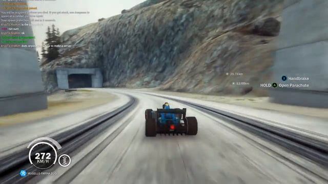 JUST CAUSE 3 MULTIPLAYER - FREE FOR ALL TUNNEL RACING! | SuperRebel