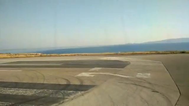 Крит, Ираклион. Взлет.Летим домой в Москву июль 2017 смотреть онлайн