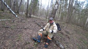 В апреле на сбор чаги. Древолазы в деле. Весна.