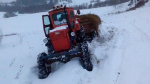 Забираемся в горку,трактор т-40ам(Часть 2)