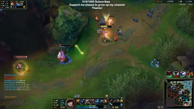 Caitlyn League of Legends Gameplay - Training with Free lock camera no troll #leagueoflegends смотреть онлайн