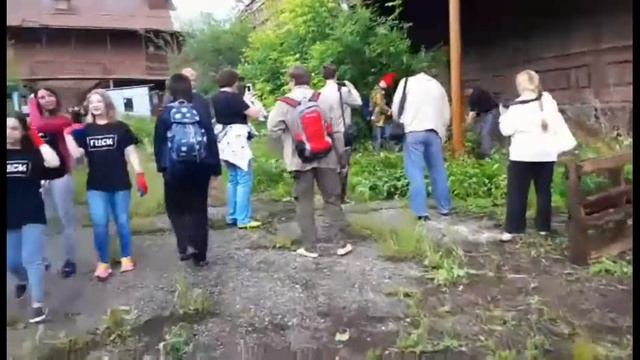 Арт субботник на складах Рейнеке