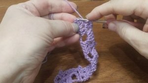 узор крючком + схема 🌹