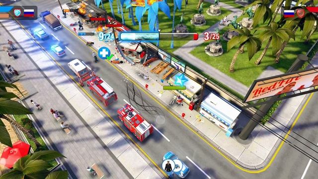 Пожар в лавке с хот-догами! — Blaze at hotdog stand! — EMERGENCY HQ 1vs1 смотреть онлайн