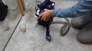 How to use a Portable Spot Cleaner, Carpet Cleaner Review Hikins