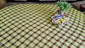 Уютная скатерть🌺❗связанная крючком👍МК