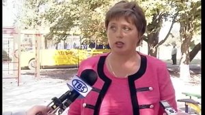 Спортплощадка в пгт.  Веселое