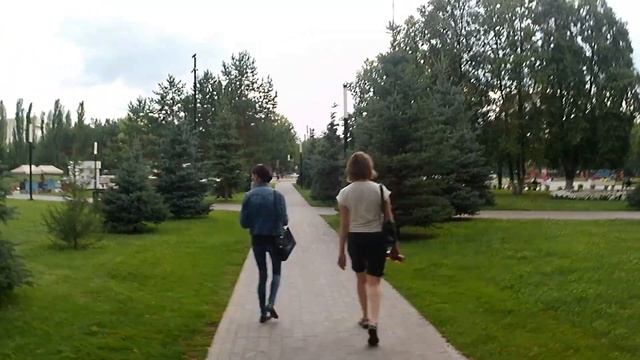 Уфа. Черниковка. ДК Машиностроитель. Парк Первомайский. Озеро Тепличное. Прогулка по Уфе.