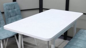 Стол обеденный раздвижной Ост (HPL пластик)