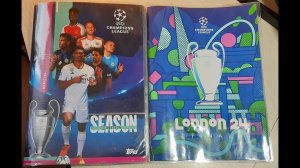 UEFA Champions League Stickers 23/24 Gold Impact album