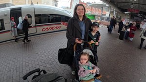 Саша и Изабелла ездили в Москву