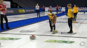 Highlights of Denmark v Sweden - Round Robin - LGT World Women's Curling Championship 2021