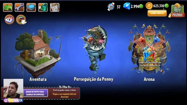 Plants vs Zombies 2 Gameplay - LIVE PVZ 2 DESBLOK CARAMBOLA E GAME
