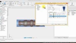 FeatureCam 2020 - черновая проточка со смещением .Это один из уроков Видео-Учебника FeatureCam 2020