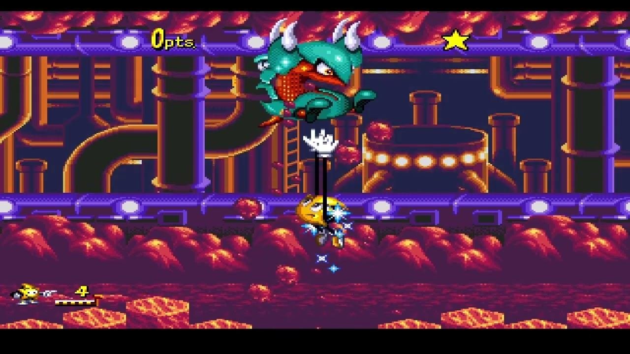 Ristar (Walkthrough) - Adahan Fall | 3-3