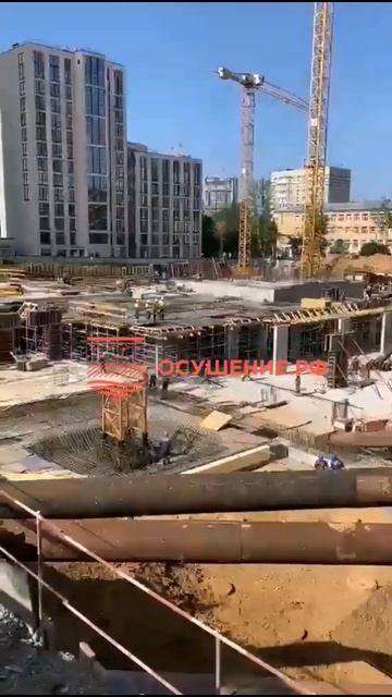 ⏳✅ Строительство жилого комплекса в Москве. Выполняем водопонижение грунтовых вод иглофильтрами 🌪️💣