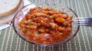 Кабачковая икра кубиками