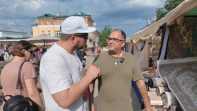 Ярмарка в Переславле-Залесском смотреть онлайн