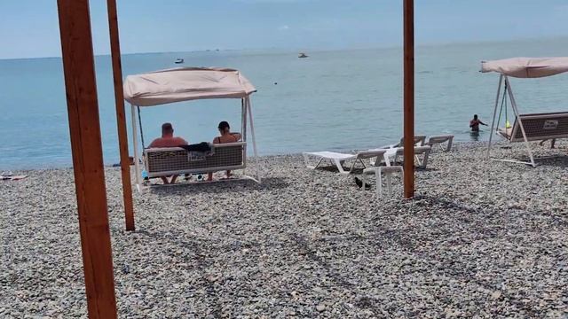 Пляжи в Курортном городке Адлера