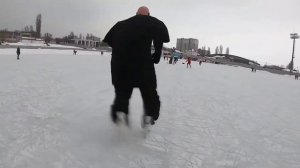 Freestyle ice skating.training day .фристайл на коньках.