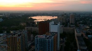 ТРЦ ADK вид с дрона/ Алматы