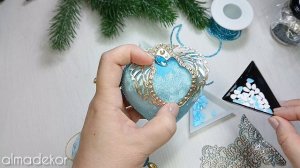 Мастер класс ёлочные игрушки своими руками. Сокровища Клеопатры