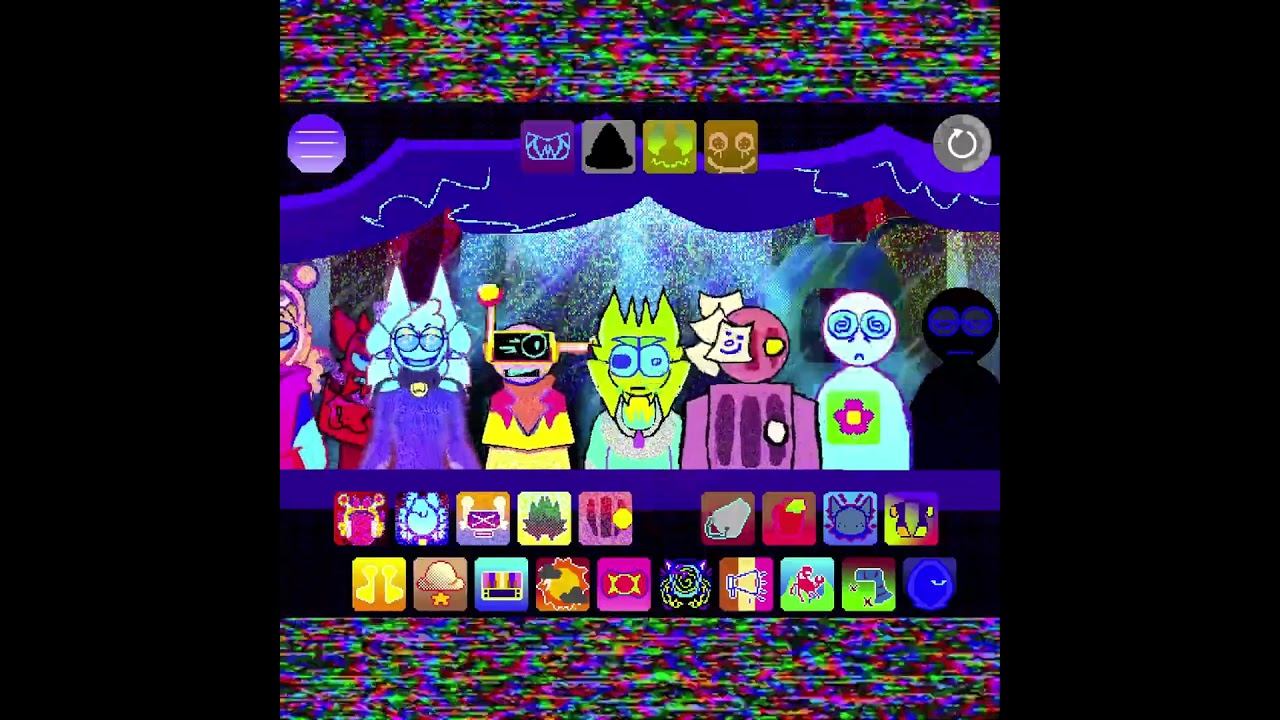 Sprunki Shocked [Part 1️⃣] {ALL CHARACTERS & ALL MODS}  #funny #sprunki #incredibox #animation