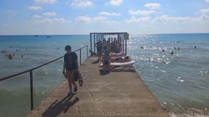 ДИВНОМОРСКОЕ 🌞 ПЛЯЖ ЭНЕРГЕТИК 😊#дивноморское#дивноморск