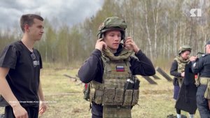 Ярославские студенты побывали на организованных сотрудниками ОМОН учениях