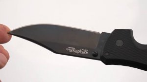 Unboxing & Review: Cold Steel Recon 1 Clip Point Lockback Knife 4" Black CPM-S35VN Blade G-10 Handl