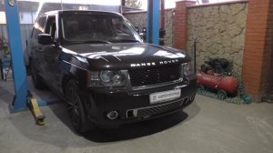 Устранение дребезжания штока актуатора турбины на Range Rover Vogue 4,4 Ленд Ровер Вок 2010