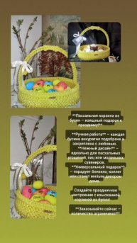 Пасхальная корзина