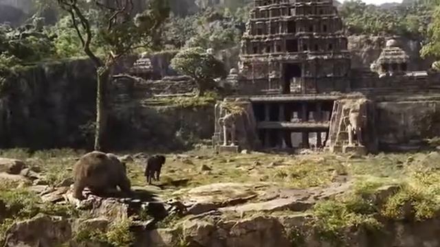 Bagheera and Baloo Reach the Top of the Mountain