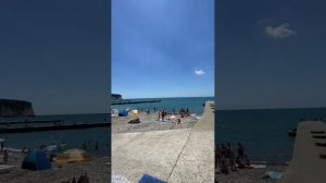 Пляж Дивноморска прямой эфир
