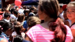 Давка на раздаче трехметровой бесплатной пицце на День защиты детей в Талдыкоргане