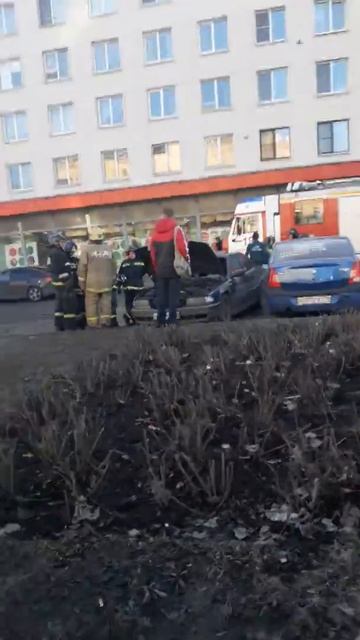 Машина сгорела(((.Санкт Петербург метро Нарвская смотреть онлайн