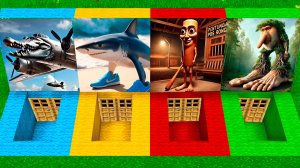 ВЫЖИВАНИЕ ВНУТРИ ТРАЛАЛЕЛО ТРАЛАЛА БОМБАРДИРО КРОКОДИЛО ТУНГ ТУНГ ТУНГ САУР В МАЙНКРАФТ