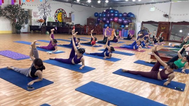 Hatha dynamic flow based on Balance,Backbend & Stretching flow with Master || Suriya yoga