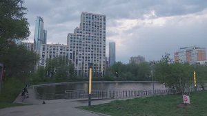 Нижний Красногвардейский пруд / Пресненский район / Москва / 4К