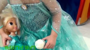 FROZEN Холодное Сердце Поющая кукла ЭЛЬЗА С МИКРОФОНОМ Олоф Обзор