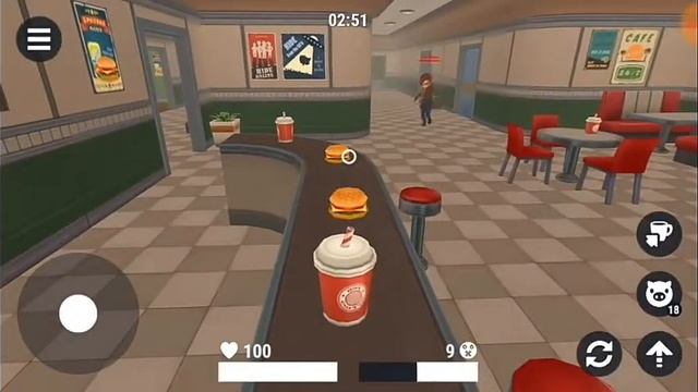 Троллим. Баг на карте кафе. Hide online смотреть онлайн