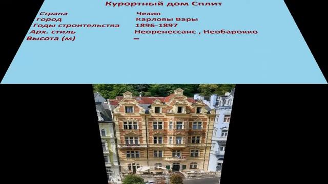 Курортный дом Сплит (Карловы Вары) смотреть онлайн