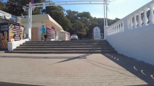 ДИВНОМОРСКОЕ  🌞ПРОГУЛКА У МОРЯ 😊⛱️👍#дивноморское #дивноморск #черноеморе