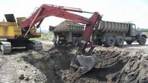 ЭО-5124 the old russian shovel